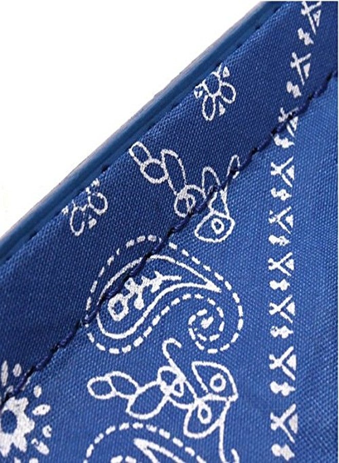 Futaba cotton Pet Neck scarf - Blue, dogs, 1 Count - Image 2